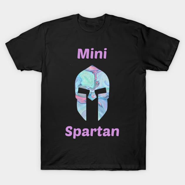 Mini Spartan Warrior T-Shirt by DesignsbyZazz